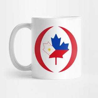 Filipino Canadian Multinational Patriot Flag Mug